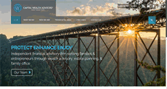 Desktop Screenshot of capitalwealthadvisors.com